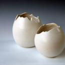 蛋壳花瓶（陶瓷）