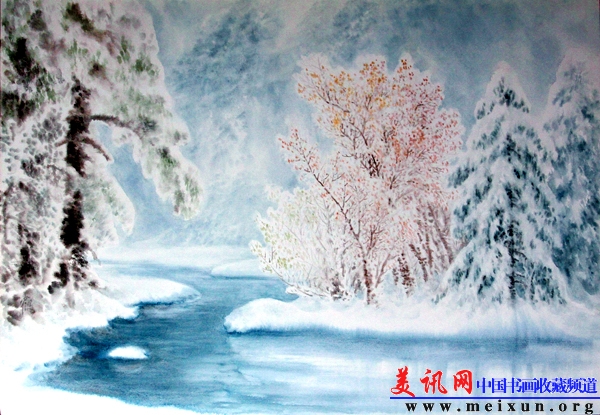 松溪雪韵（75x53cm）.jpg
