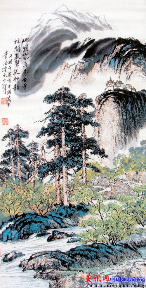中国画《山水》4尺中堂.jpg