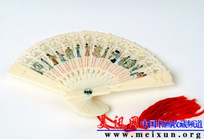 周信兴作品微雕象牙扇红楼梦金陵十二钗图文 002.jpg