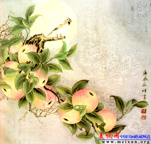 苹果小鸟（40×45）2000.jpg