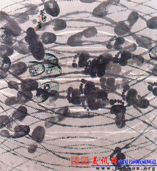 蹦蹦跳跳 88×98cm 1989年.jpg