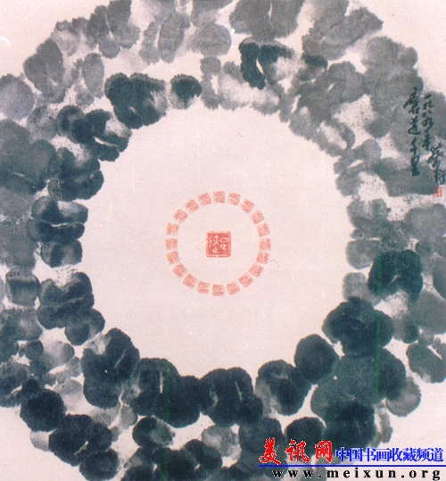 磨道千里 88×96cm 1989年.jpg