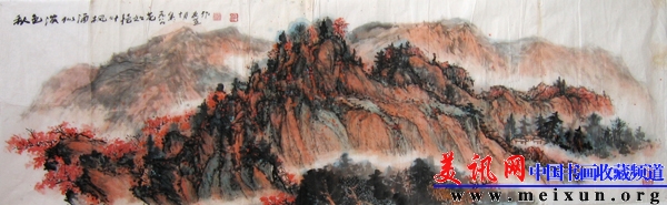 27《秋色浓似海》152×50cm=7.8 1989年.jpg