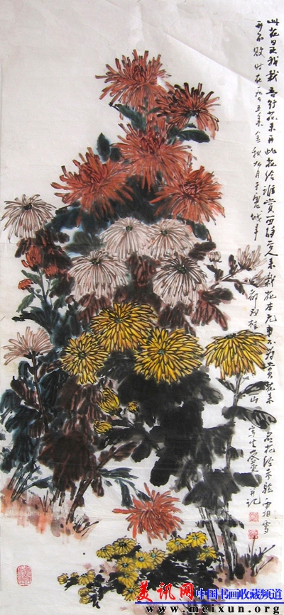 37《霜雪开不败》119×63cm 1995年.jpg