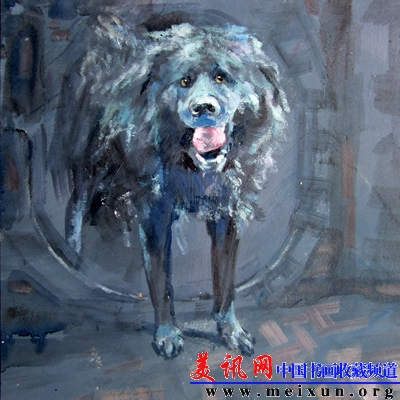 《呼啸NO.2》36X36 36x36  2008年.jpg