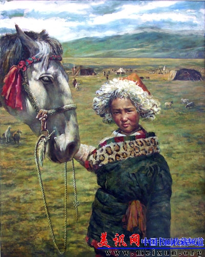 《牧童》140X160  2005年.jpg