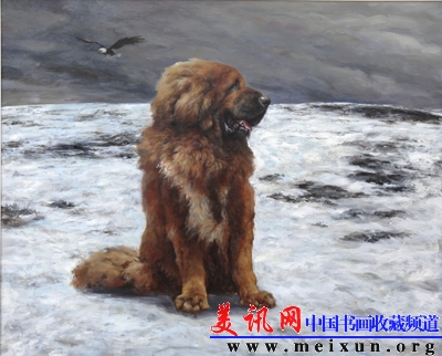 《风雪藏獒NO.21》110x135   2009年.jpg