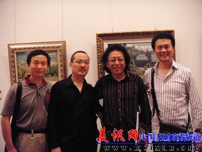 林跃与杨千（左二），马一平（右二），秦明（右一）.JPG