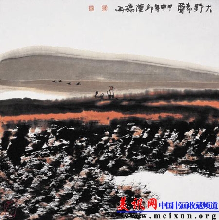 大野希声 水墨       42cm×42cm 2004.JPG