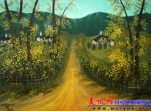小村庄53&times;72cm.jpg