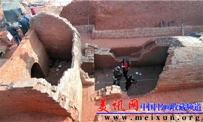 浙江发现最大规模汉墓 规格三国县长墓(组图)