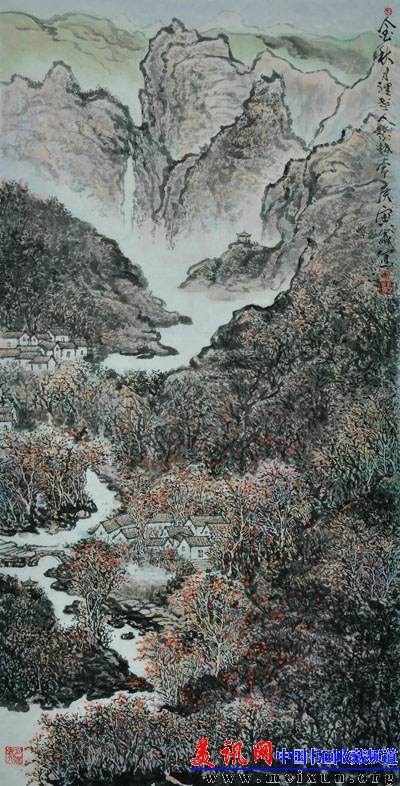 金秋138x70cm 2010年.JPG