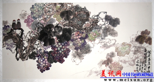 硕果累累 136X67CM.jpg