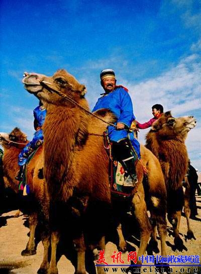 大漠英雄 获中央电视台全国老年题材摄影大赛三等奖 摄于2003年.jpg