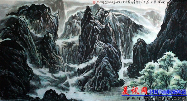 峡江夏日 96x178cm.jpg