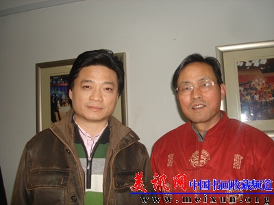 与中央电视台主持人崔永元留影.JPG