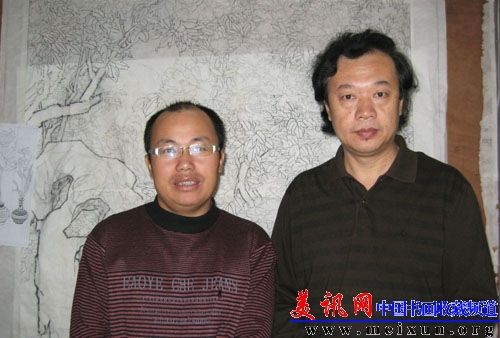 作者与清华美院刘临教授.jpg