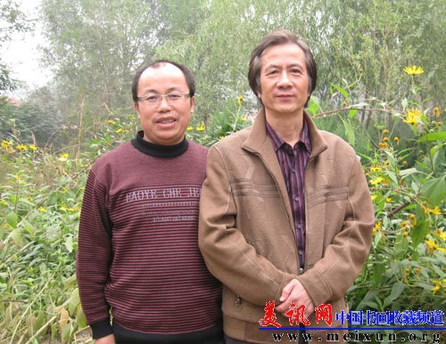 作者与中央美院苏百钧教授.jpg
