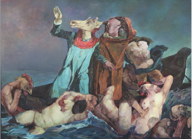 张谧诠-老马识途 200X150cm 2012.jpg