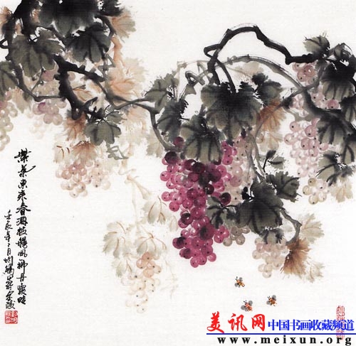 紫气东来香满枝 秋风一拂丹霞情.jpg