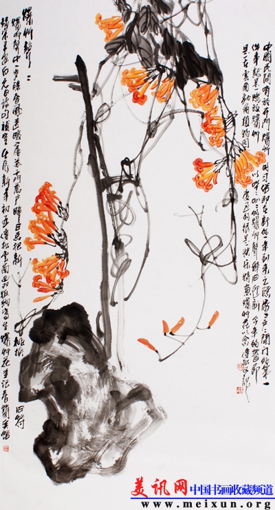 97cmX180cm  爆竹声声    2012纸本.jpg