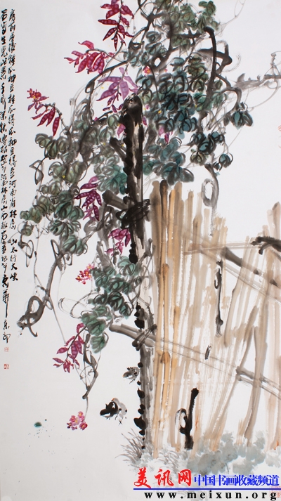 140cmX240cm 农家乐    2012纸本.jpg