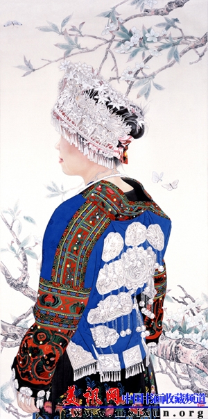 寻香 58cm&times;120cm    绢本 2006 .jpg