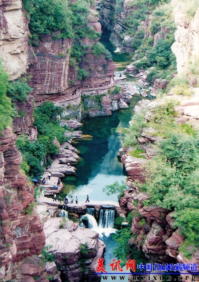 河南云台山红石峡风光-奇峡幽深 2008年.jpg