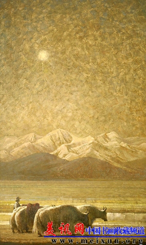 倪基民 布面油画 转湖 100×60.JPG