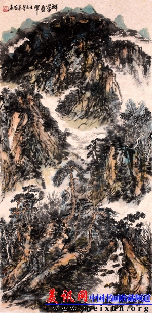 群峰叠翠 2010年 136&times;68.jpg