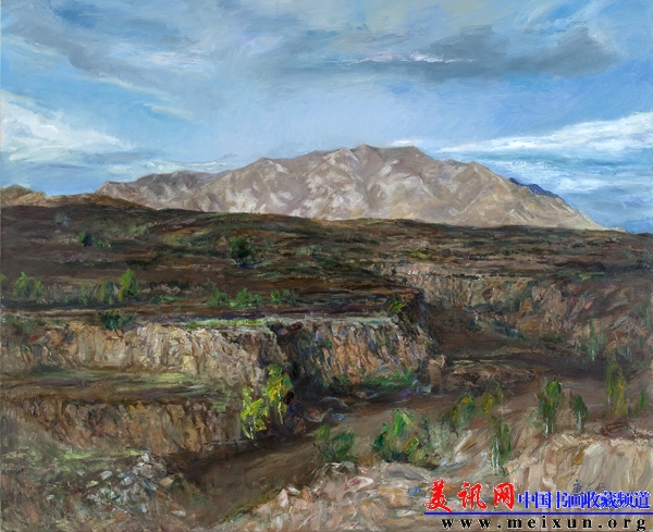 康连顺《春去春来之二》150cm×180cm  2010年-5.jpg