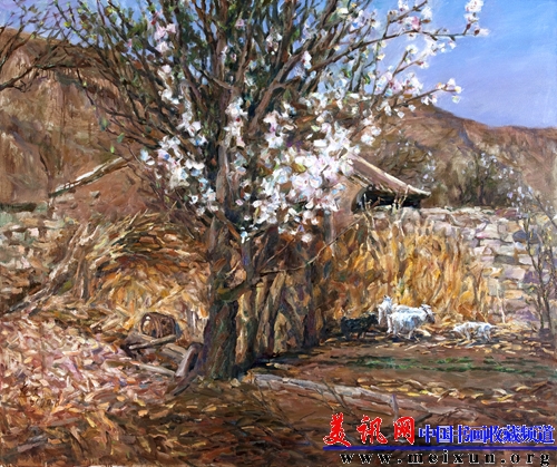 康连顺《春去春来之一》150cm×180cm  2010年-河北美术馆收藏.jpg