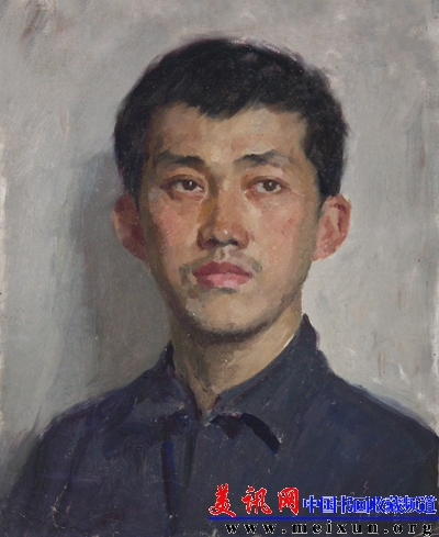 靳尚谊先生为崔晓东画的油画肖像 1976.jpg