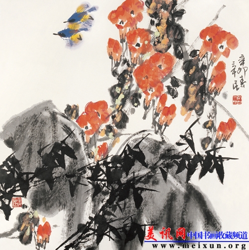 欣欣向荣  68cm&times;68cm  2011年.jpg