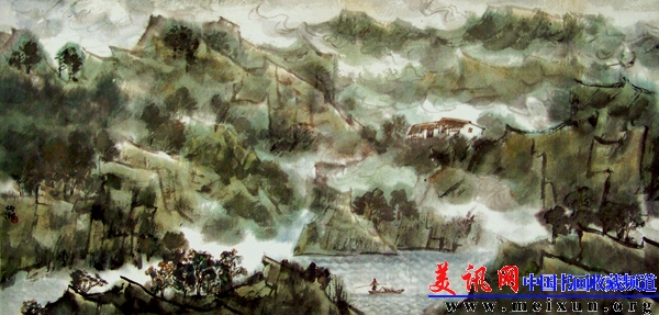 杨炳湘作品：秋韵+++136&times;68cm.jpg
