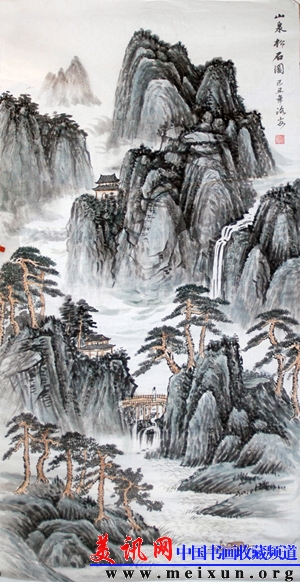 画家路安-首届中国网络美展 - 美讯网|中国书画