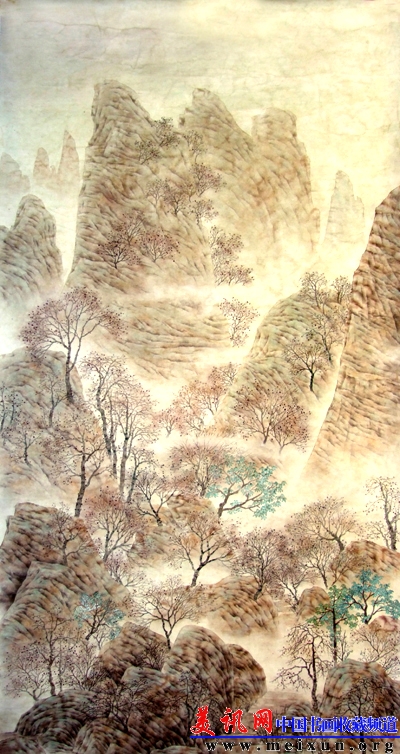 春到太行（96×180cm）.jpg