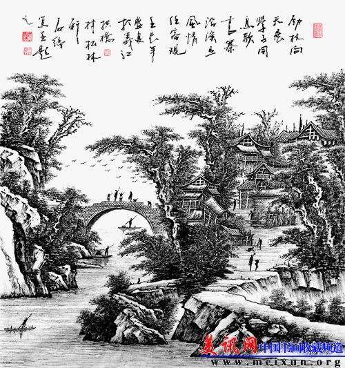 22、劲枝向天展，++学子同鸟欢++89X97.jpg