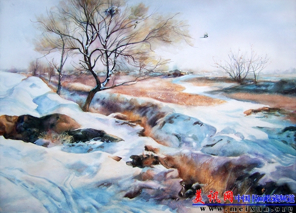 33 冬天的早晨53×73.jpg