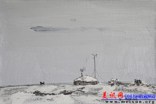赵福 白音查干冬日 60×40 2013.jpg