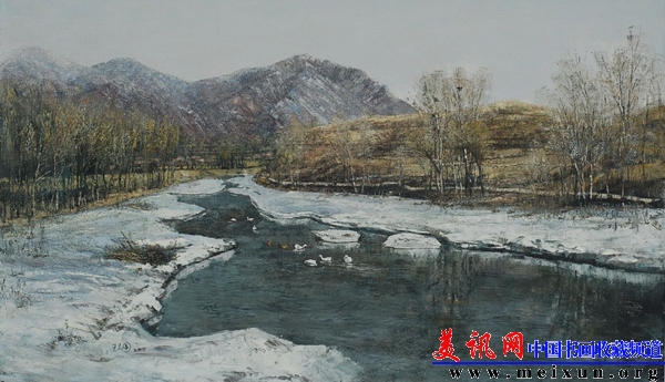 春雪系列之二油画120× 200.jpg
