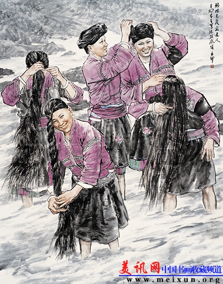 52、瑶 族--瑶妹长发最迷人.JPG