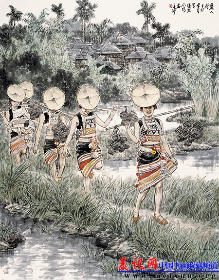 7、傣 族--丽人行.JPG