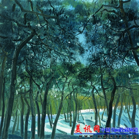 《化象成境—雪松》 200×200cm 2014 李江峰-1.jpg