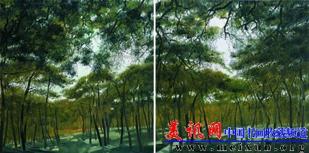 《化象成境—松韵》 200×400cm 2013 李江峰-1.jpg