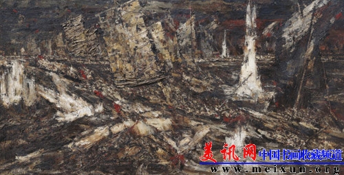 百万雄狮过大江画布 油彩 245 480cm.jpg