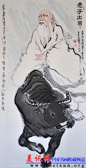 老子出关   139厘米×68厘米.JPG