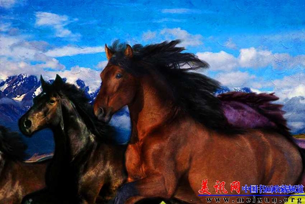 奔  布面油画  原画尺寸约60X80厘米  创作于2013年.jpg