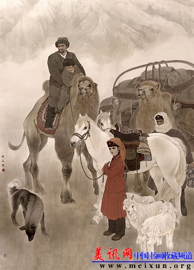 转场 200cm×145cm 2005年.JPG